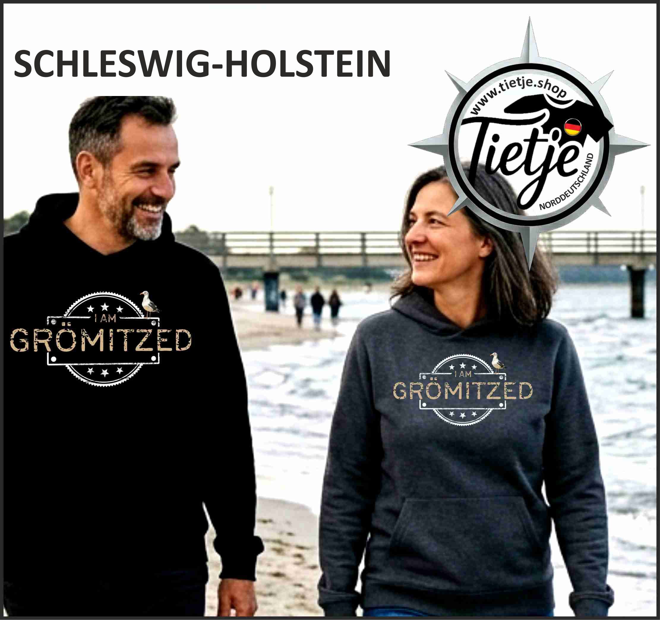 SCHLESWIG-HOLSTEIN - I'AM GRÖMITZED  - Unisex Kapuzenpullover Hoodie