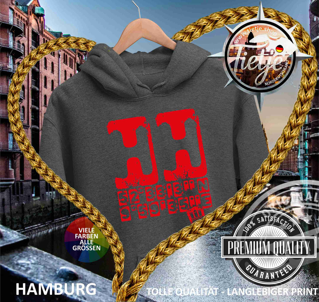 HAMBURG - HH KOORDINATEN  - Unisex Kapuzenpullover Hoodie