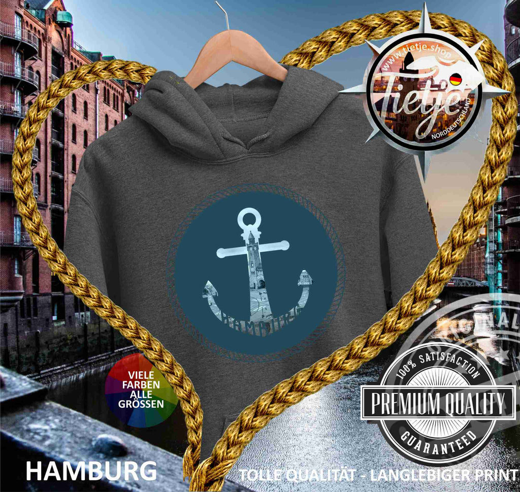 HAMBURG - ANKER  - Unisex Kapuzenpullover Hoodie