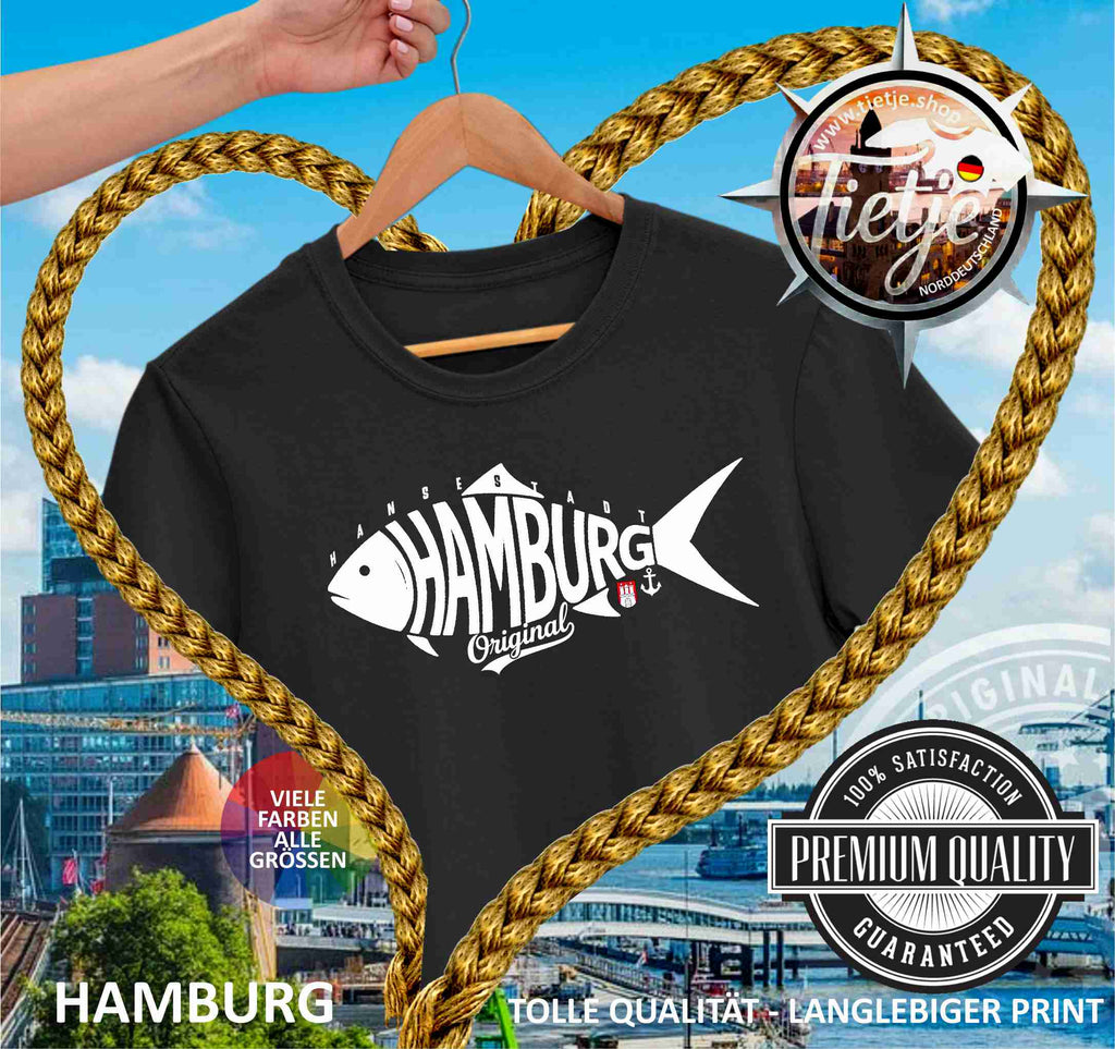 HAMBURG - ORIGINAL  - Damen Premiumshirt