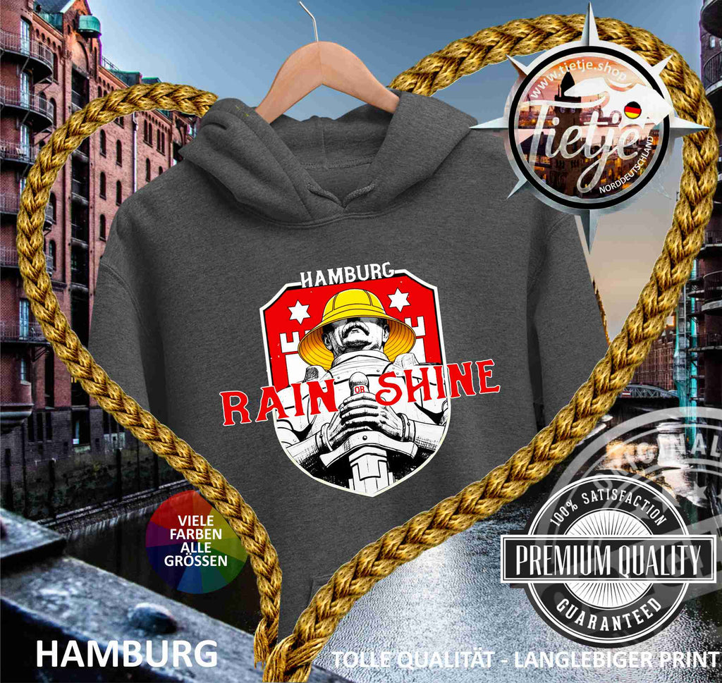 HAMBURG - RAIN or SHINE  - Unisex Kapuzenpullover Hoodie