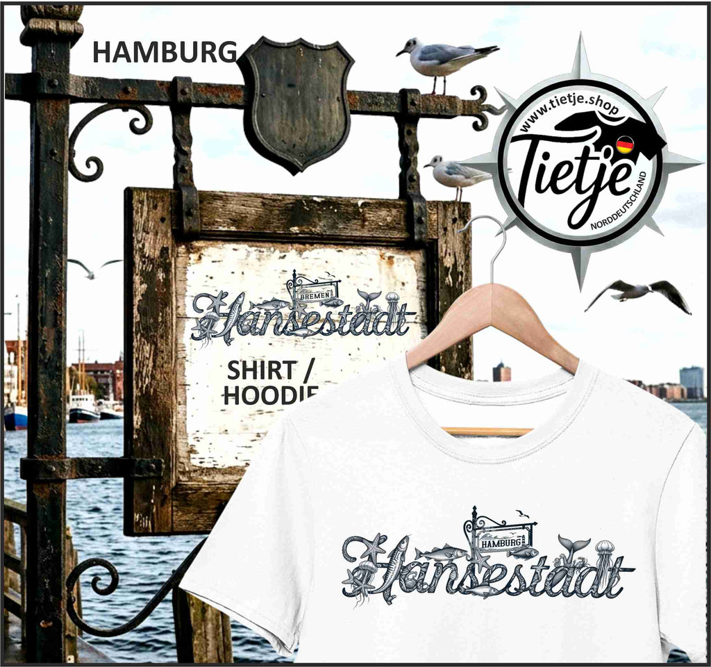 HAMBURG - HANSESTADT  - Herren Shirt