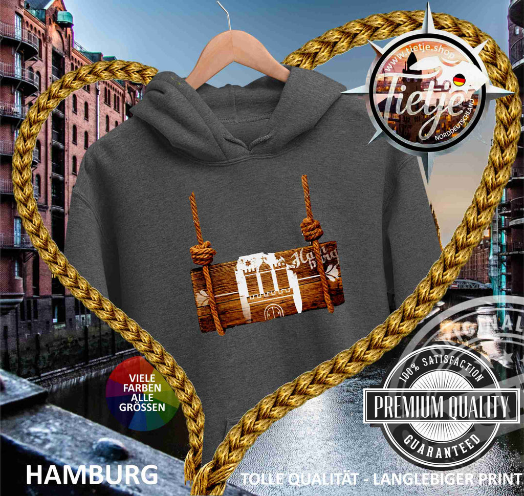 HAMBURG - WOOD  - Unisex Kapuzenpullover Hoodie