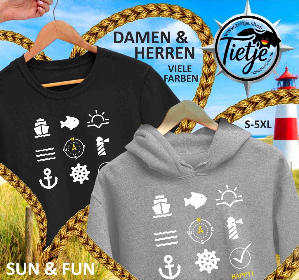 FUN & SUN - HAPPY!  - Damen Premiumshirt