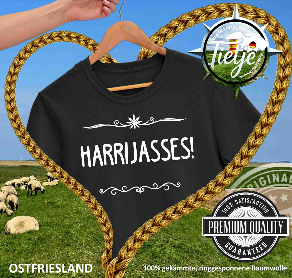 OSTFRIESLAND - MundART - Harrijasses  - Herren Shirt