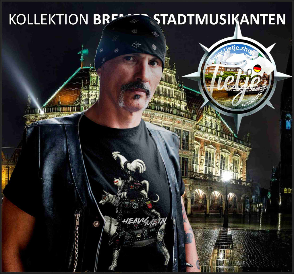 BREMEN - Stadtmusikanten - HEAVY METAL  - Herren Shirt