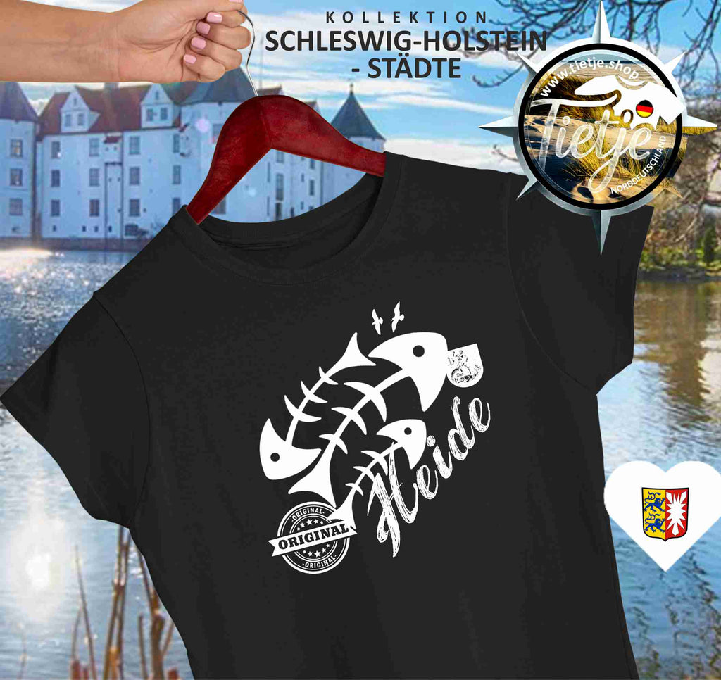 SCHLESWIG-HOLSTEIN - Städte - Heide  - Damen Premiumshirt
