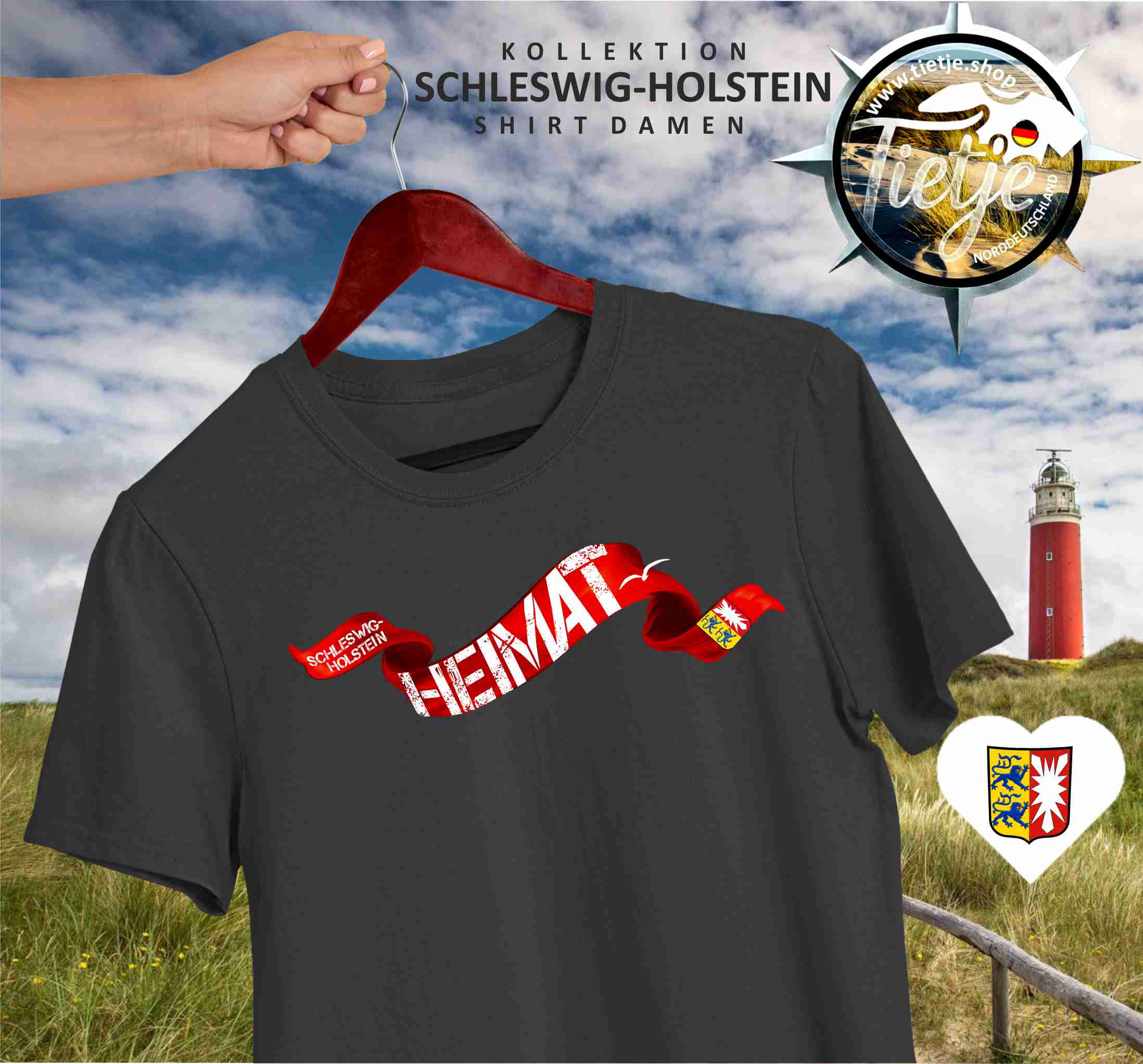 SCHLESWIG-HOLSTEIN - HEIMAT  - Herren Shirt