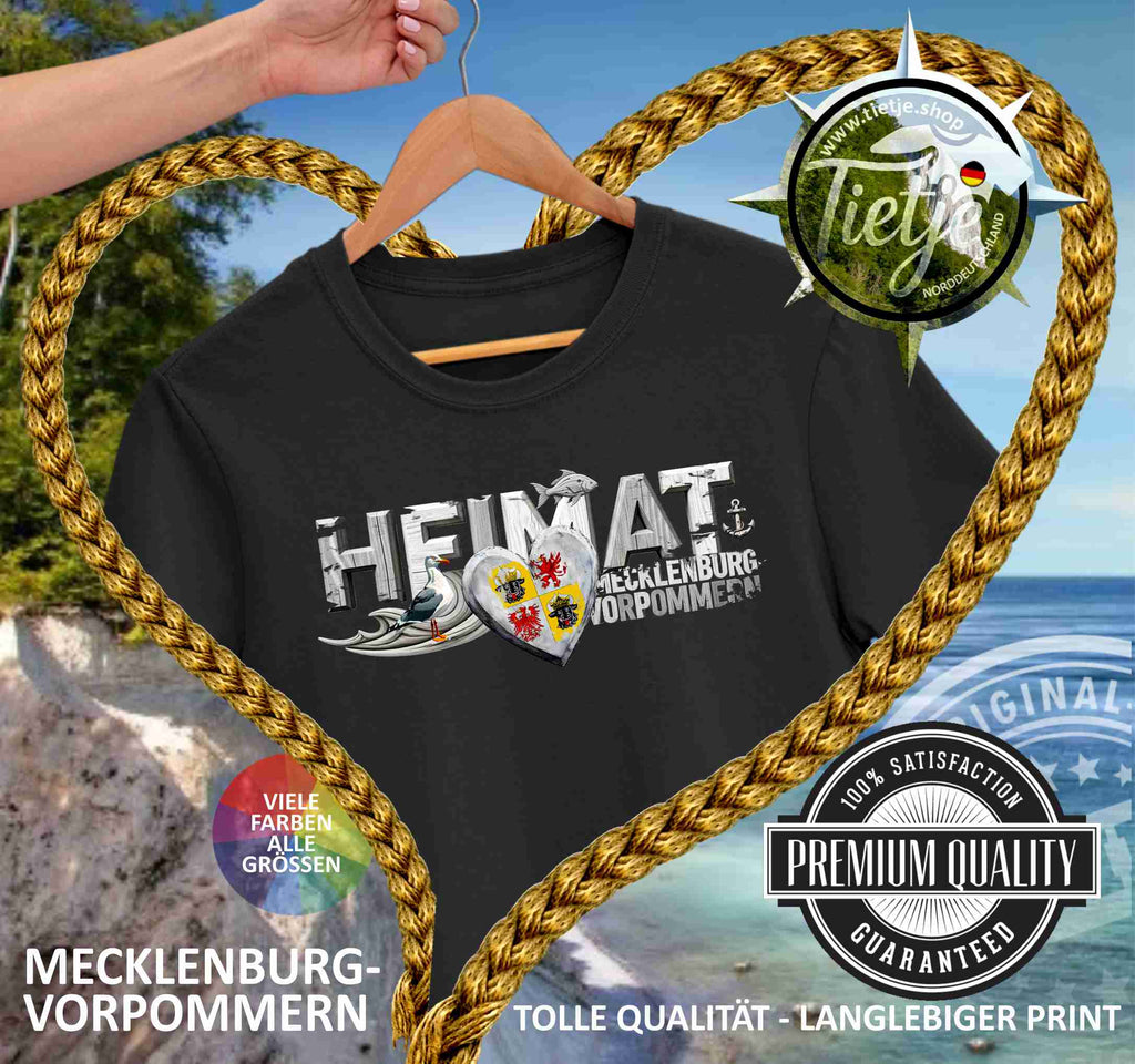 MECKLENBURG-VORPOMMERN - HEIMAT  - Herren Shirt