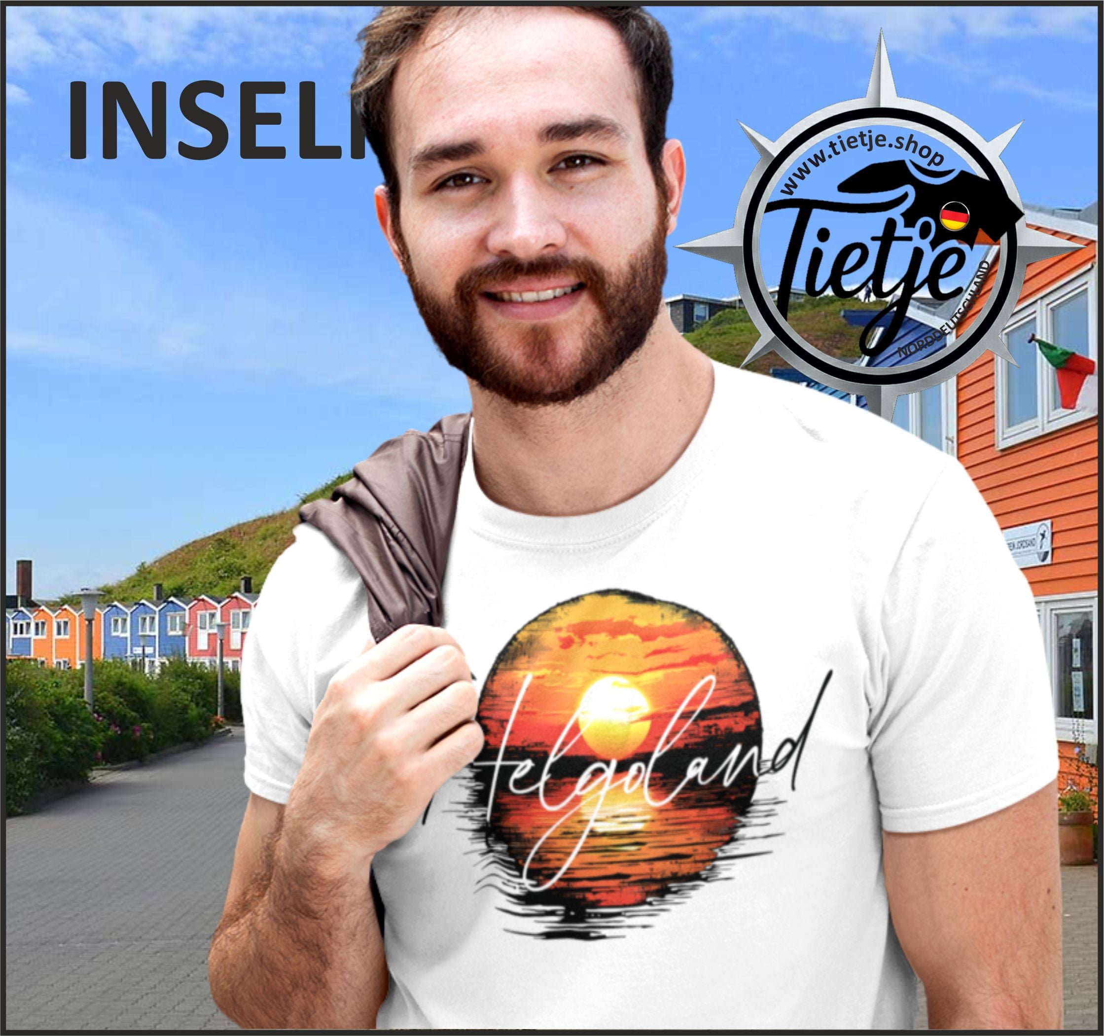 INSELN - HELGOLAND  - Herren Shirt