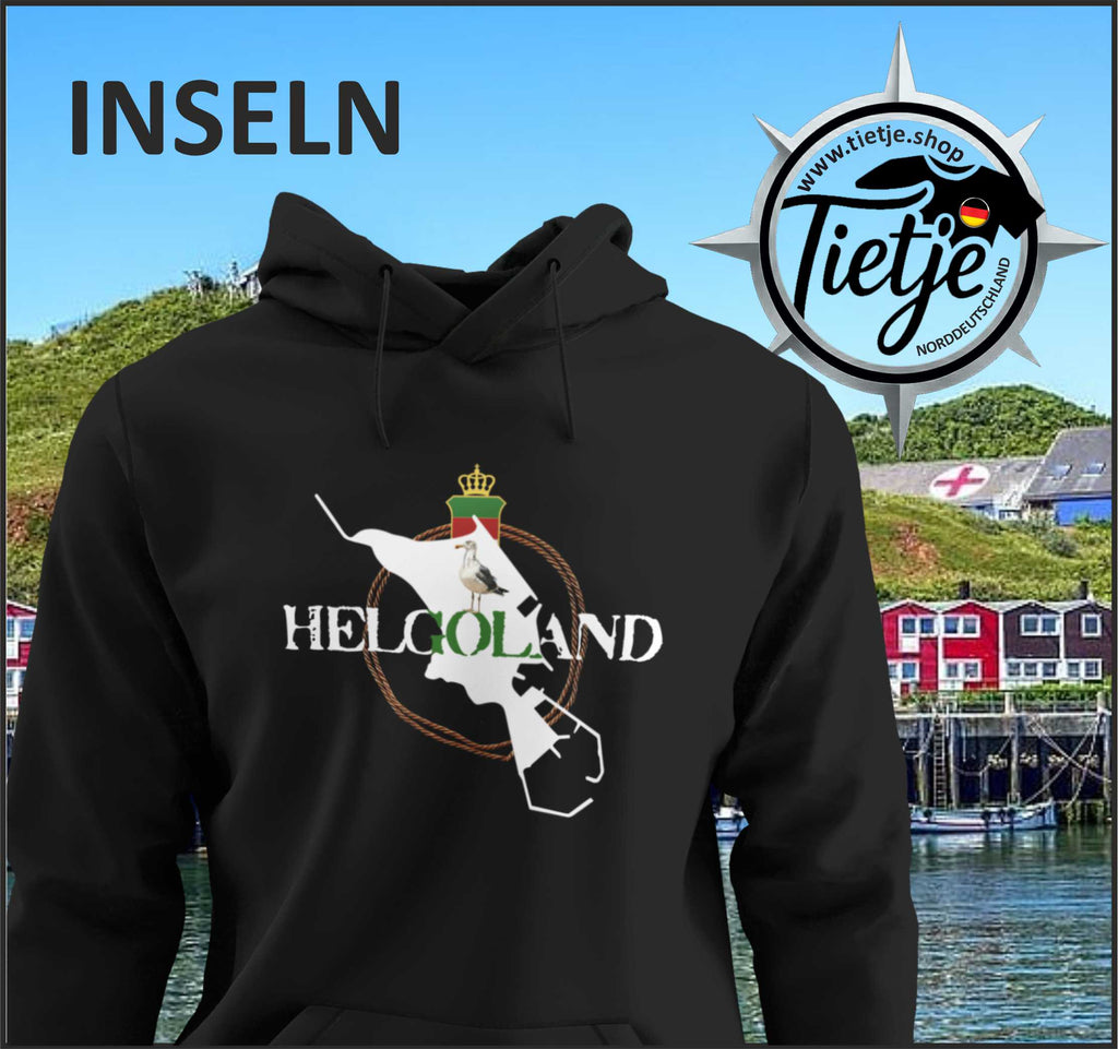INSELN - HELGOLAND  - Unisex Kapuzenpullover Hoodie