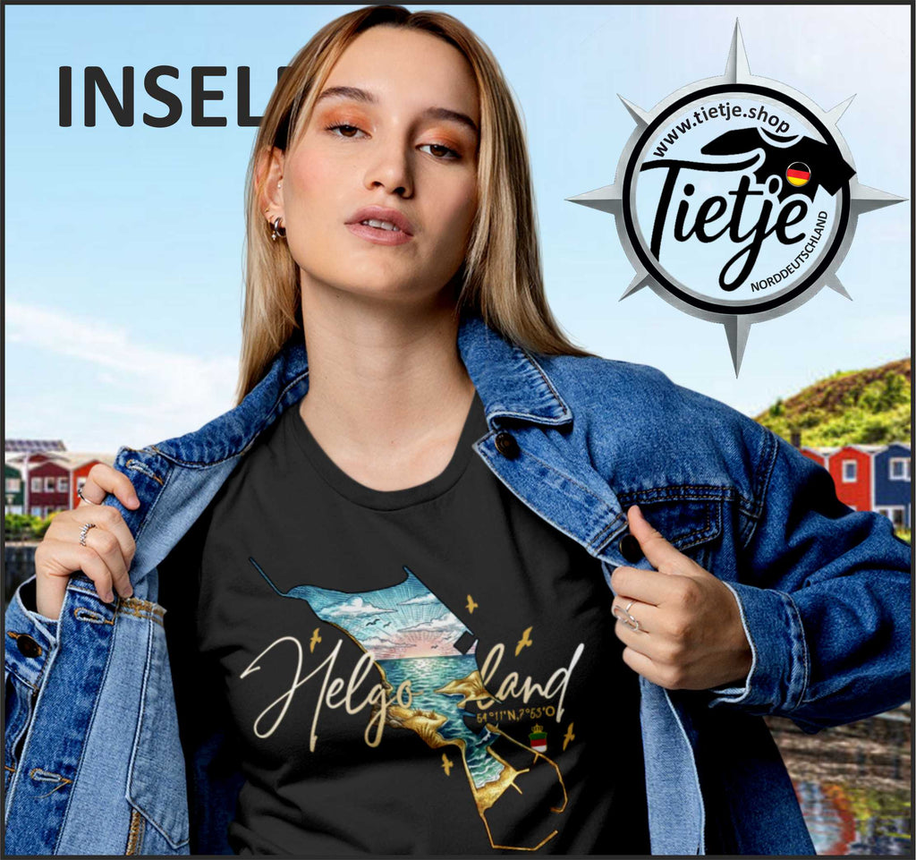 INSELN - HELGOLAND  - Damen Premiumshirt