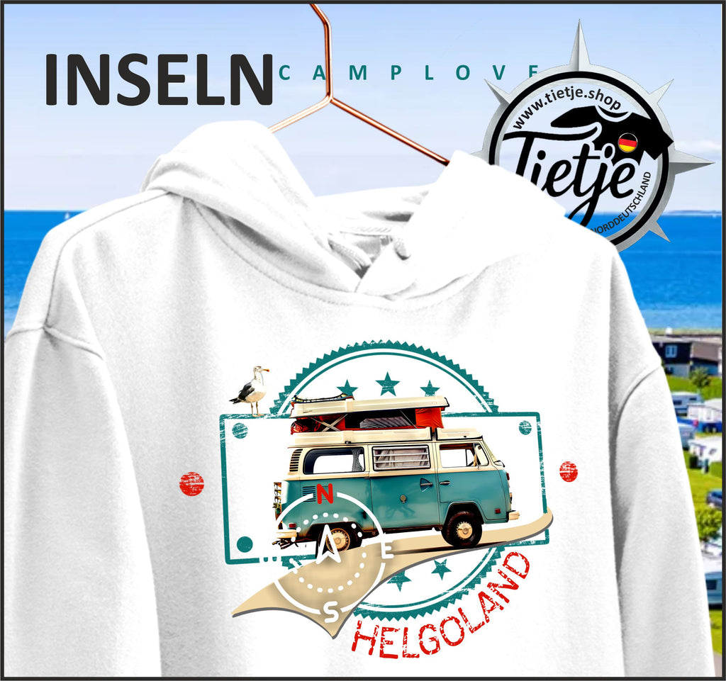 INSELN - HELGOLAND - CAMPLOVE - Unisex Kapuzenpullover Hoodie