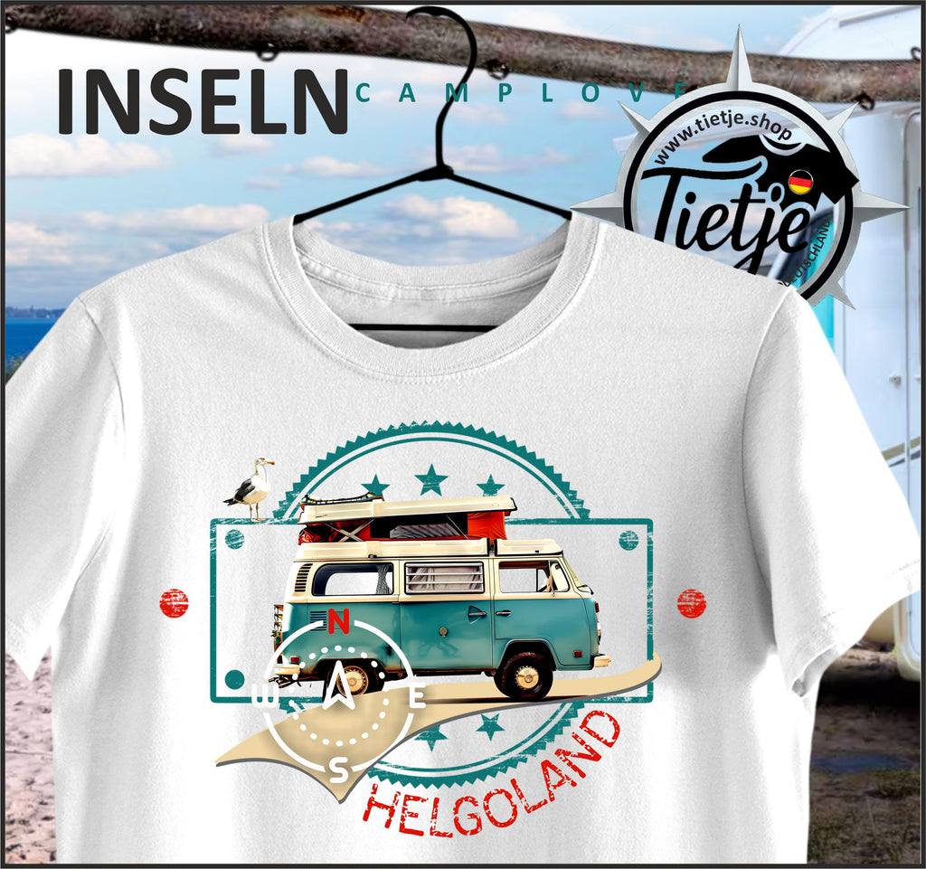 INSELN - HELGOLAND - CAMPLOVE  - Damen Premiumshirt