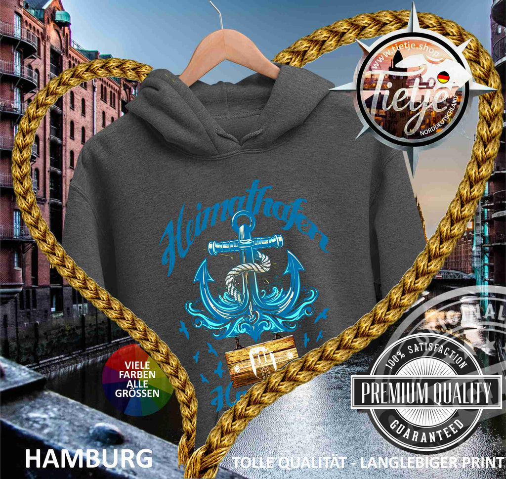 HAMBURG - HEIMATHAFEN  - Unisex Kapuzenpullover Hoodie