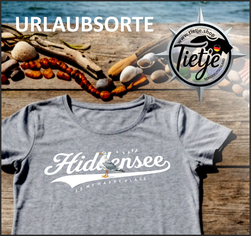 URLAUBSORTE - Hiddensee  - Damen Premiumshirt