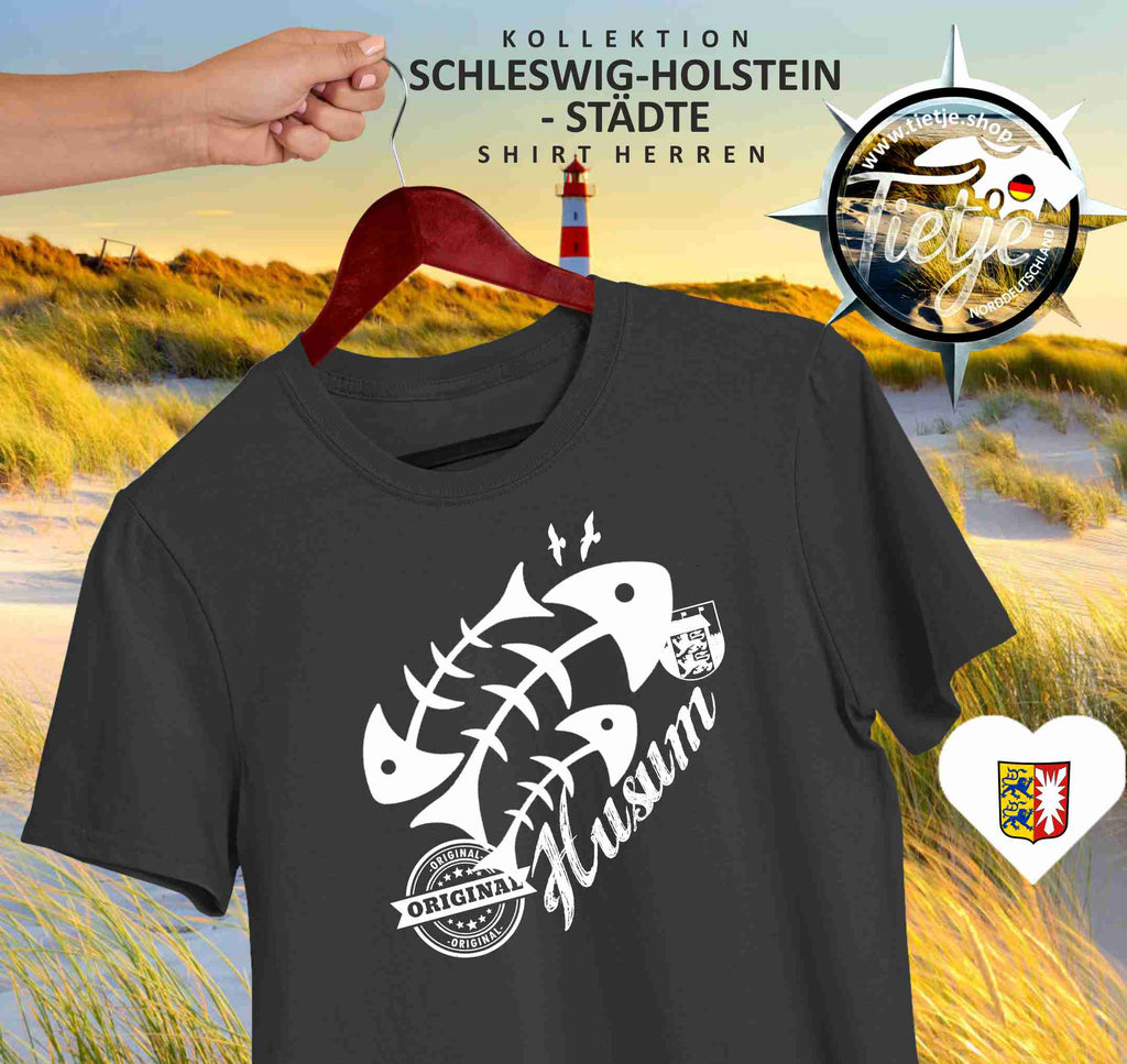 SCHLESWIG-HOLSTEIN - Städte - Husum  - Herren Shirt