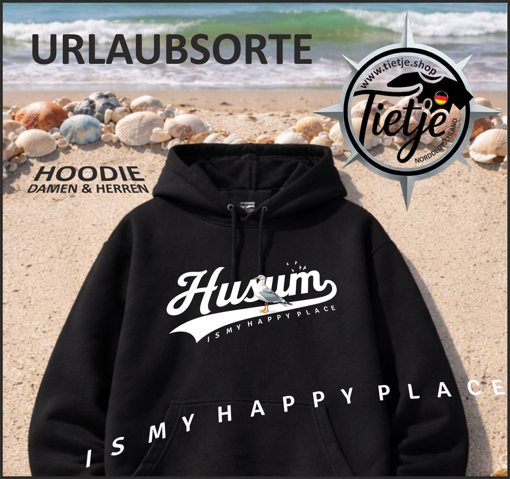 URLAUBSORTE - Husum  - Unisex Kapuzenpullover Hoodie