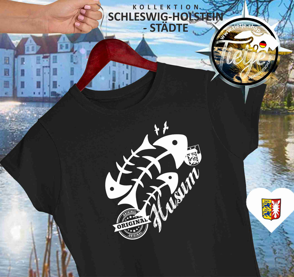 SCHLESWIG-HOLSTEIN - Städte - Husum  - Damen Premiumshirt