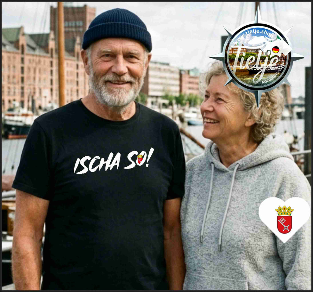 BREMEN - MundART - ISCHA SO!  - Herren Shirt