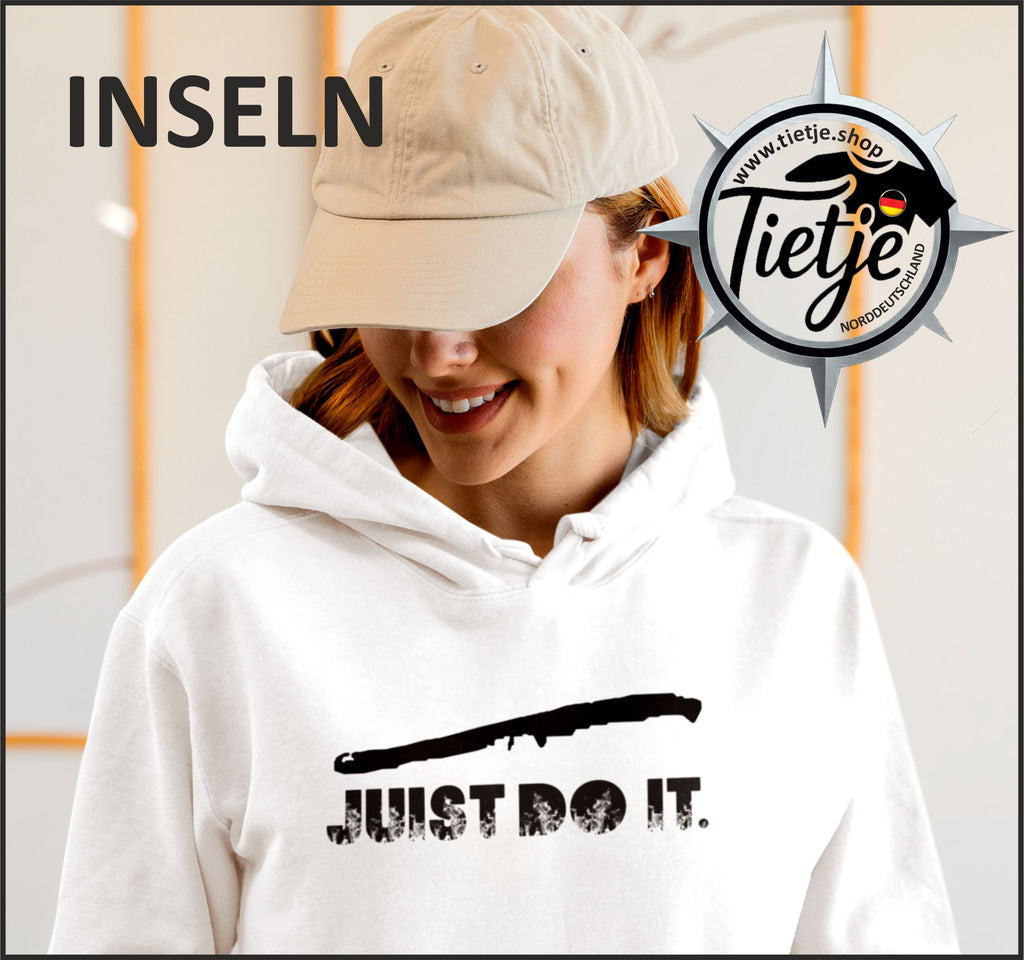 INSELN - JUIST - JUIST DO IT  - Unisex Kapuzenpullover Hoodie
