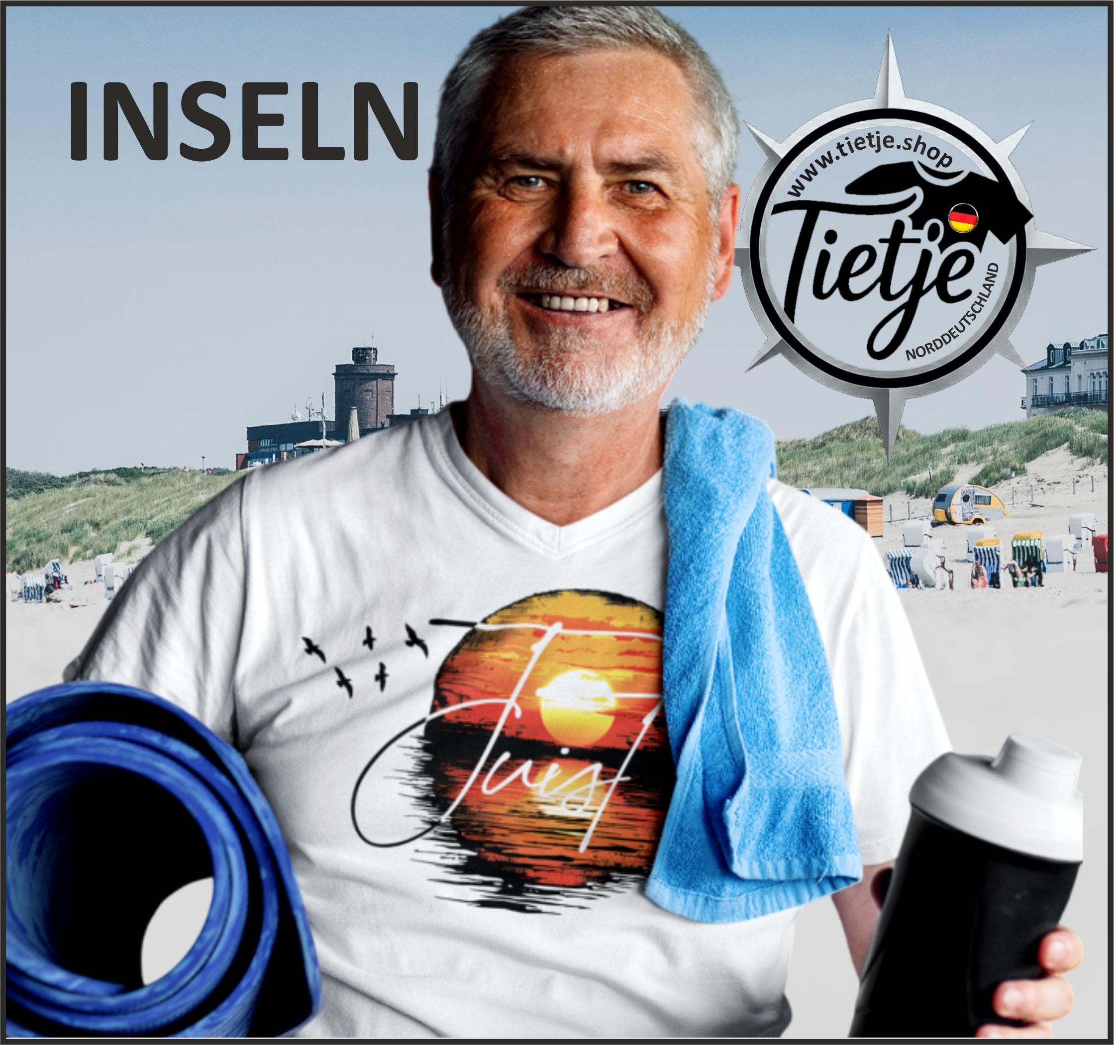 INSELN - JUIST  - Herren Shirt