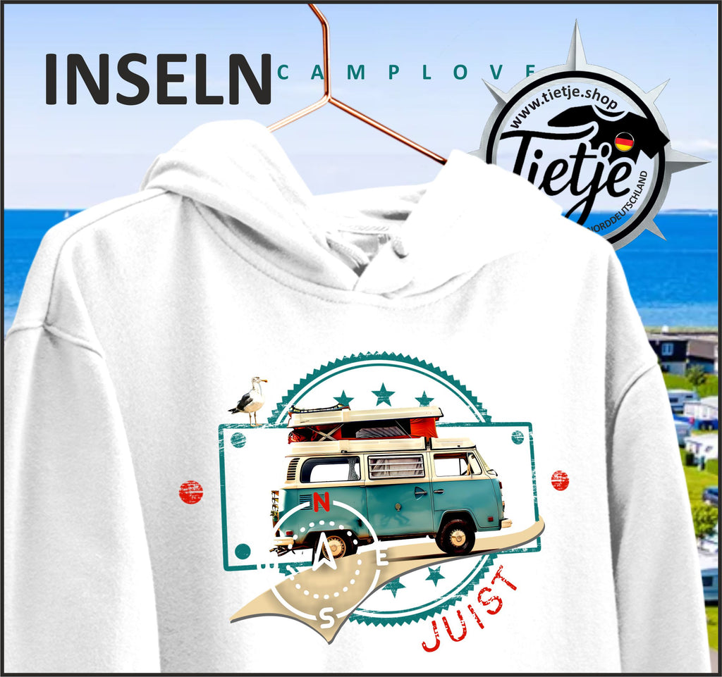 INSELN - JUIST - CAMPLOVE - Unisex Kapuzenpullover Hoodie
