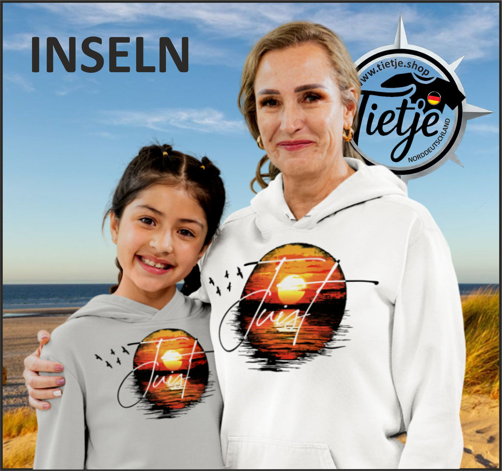 INSELN - JUIST  - Unisex Kapuzenpullover Hoodie