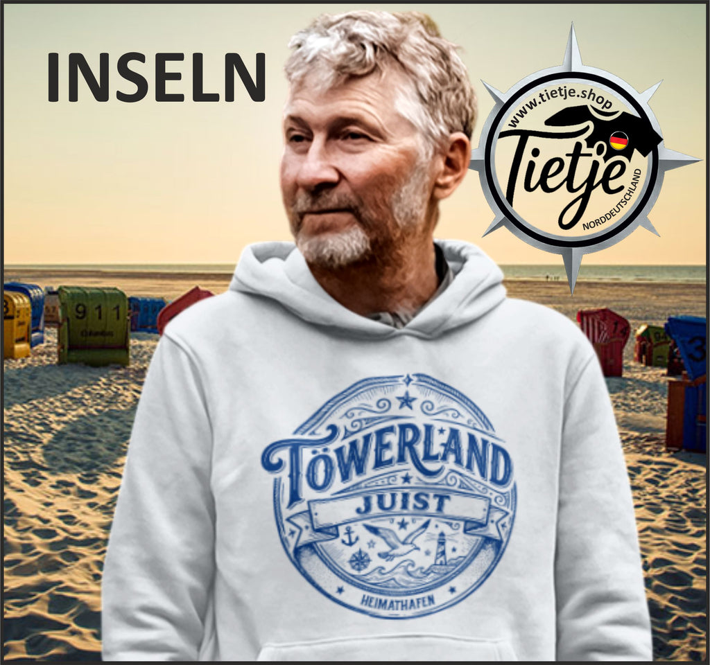 INSELN - JUIST - TÖWERLAND  - Unisex Kapuzenpullover Hoodie