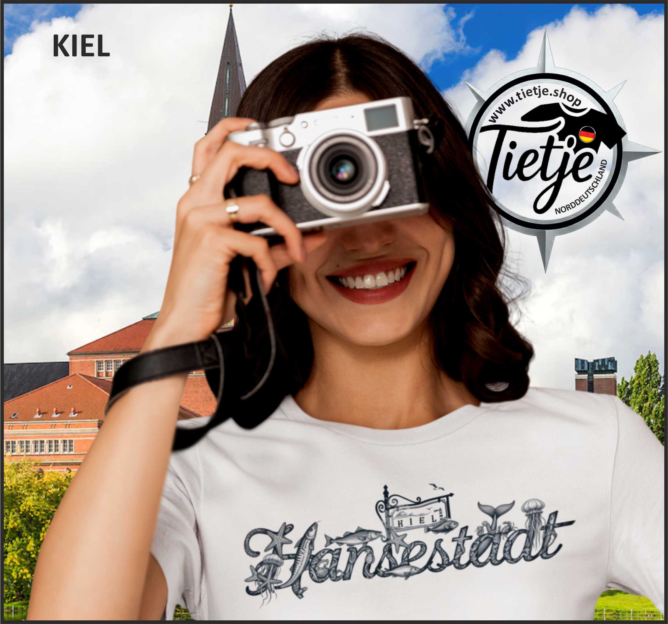 SCHLESWIG-HOLSTEIN - HANSESTADT KIEL  - Damen Premiumshirt