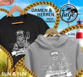 FUN & SUN - MOIN ihr KNALLTÜTEN  - Unisex Kapuzenpullover Hoodie