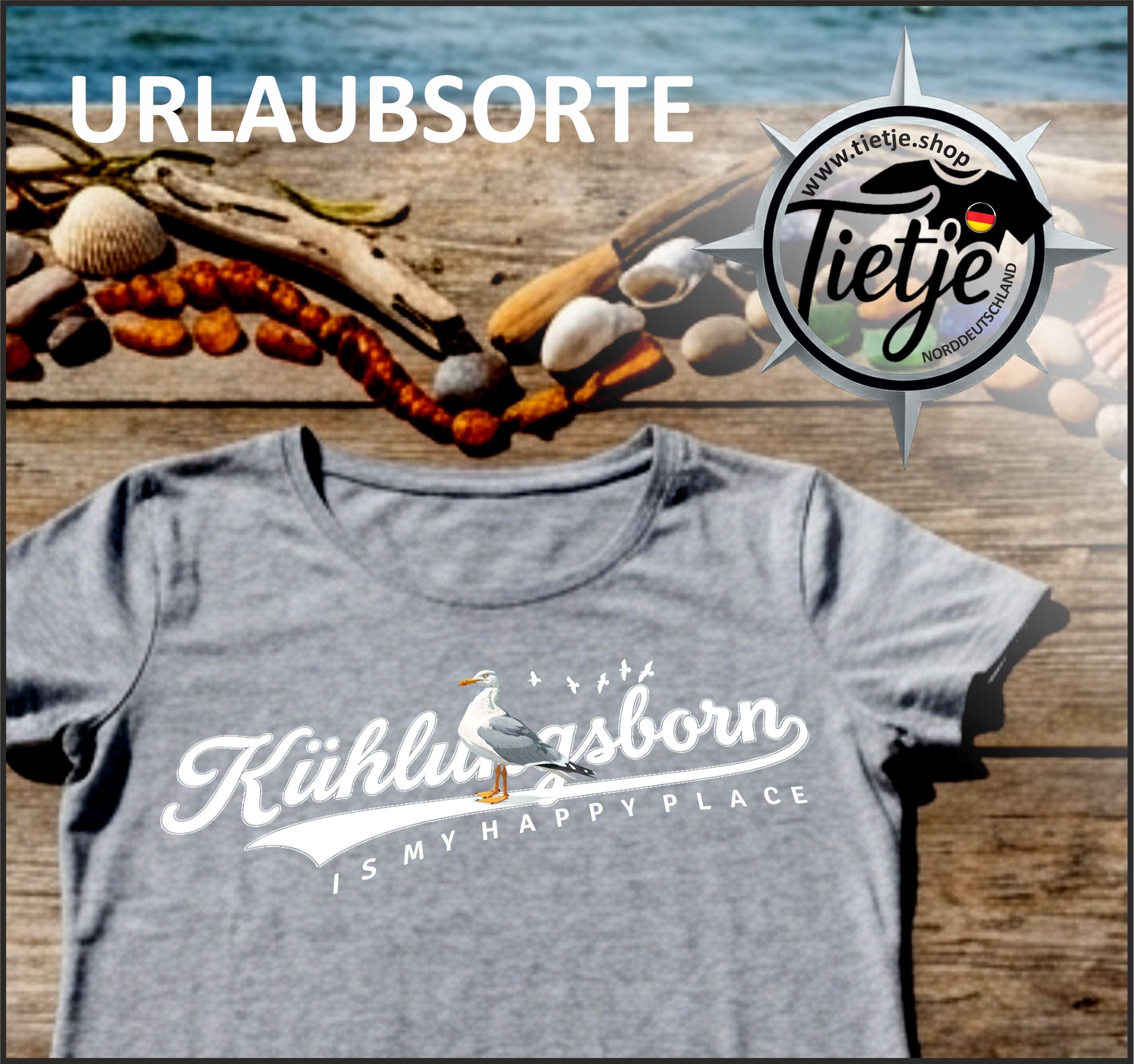 MECKLENBURG-VORPOMMERN - Hiddensee  - Damen Premiumshirt