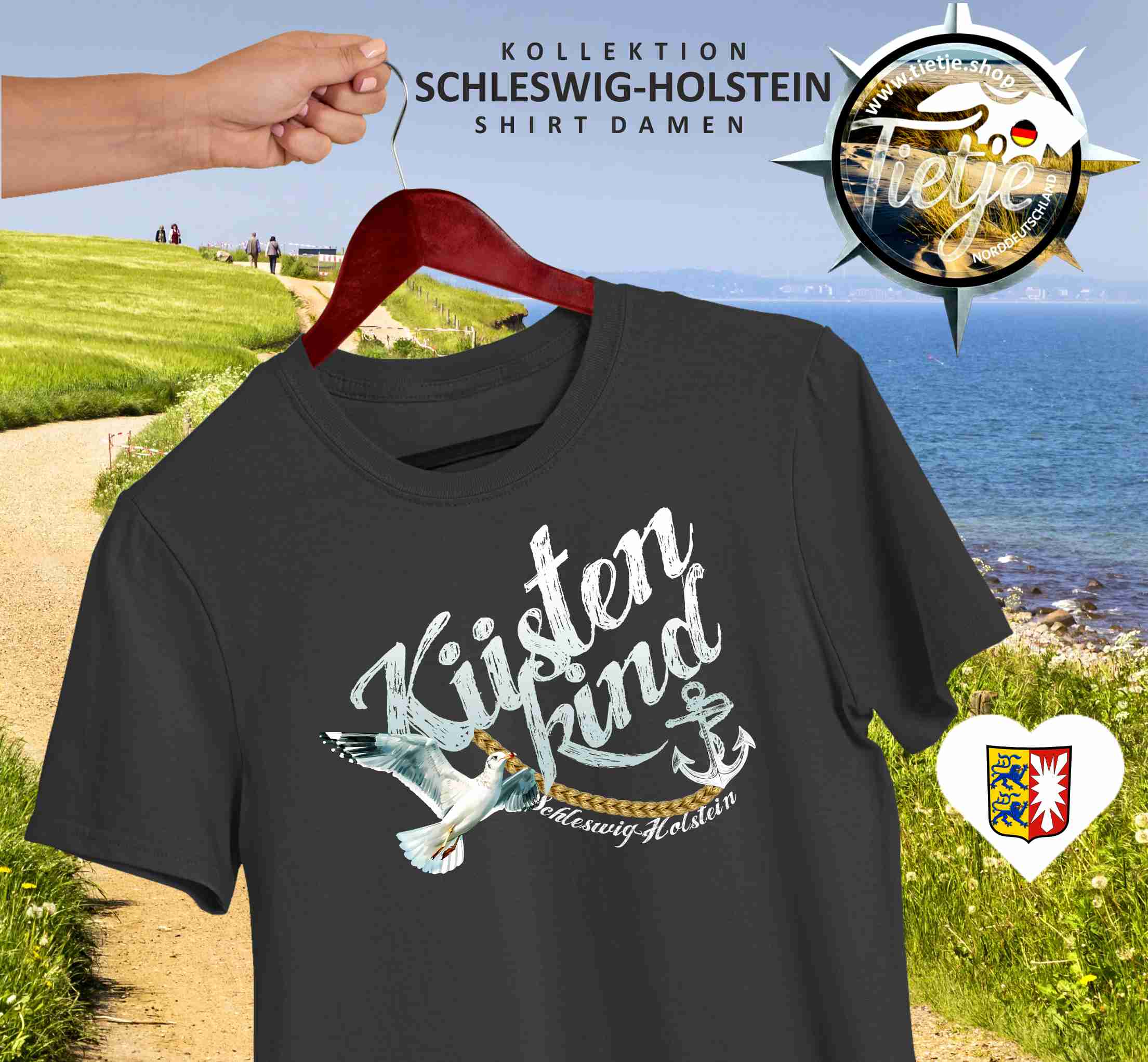 SCHLESWIG-HOLSTEIN - KÜSTENKIND  - Herren Shirt