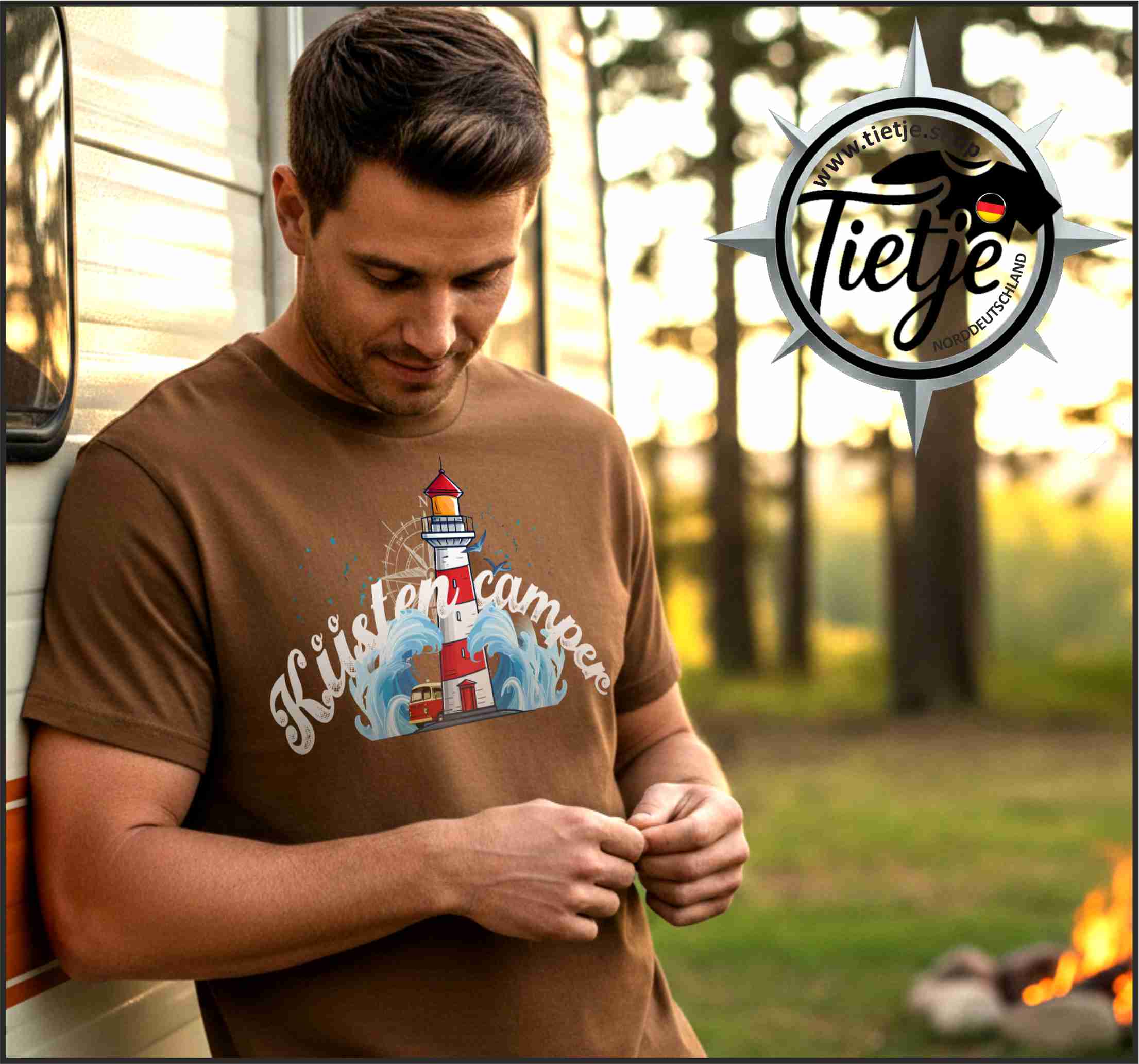 FUN & SUN - KÜSTENcamper  - Herren Shirt