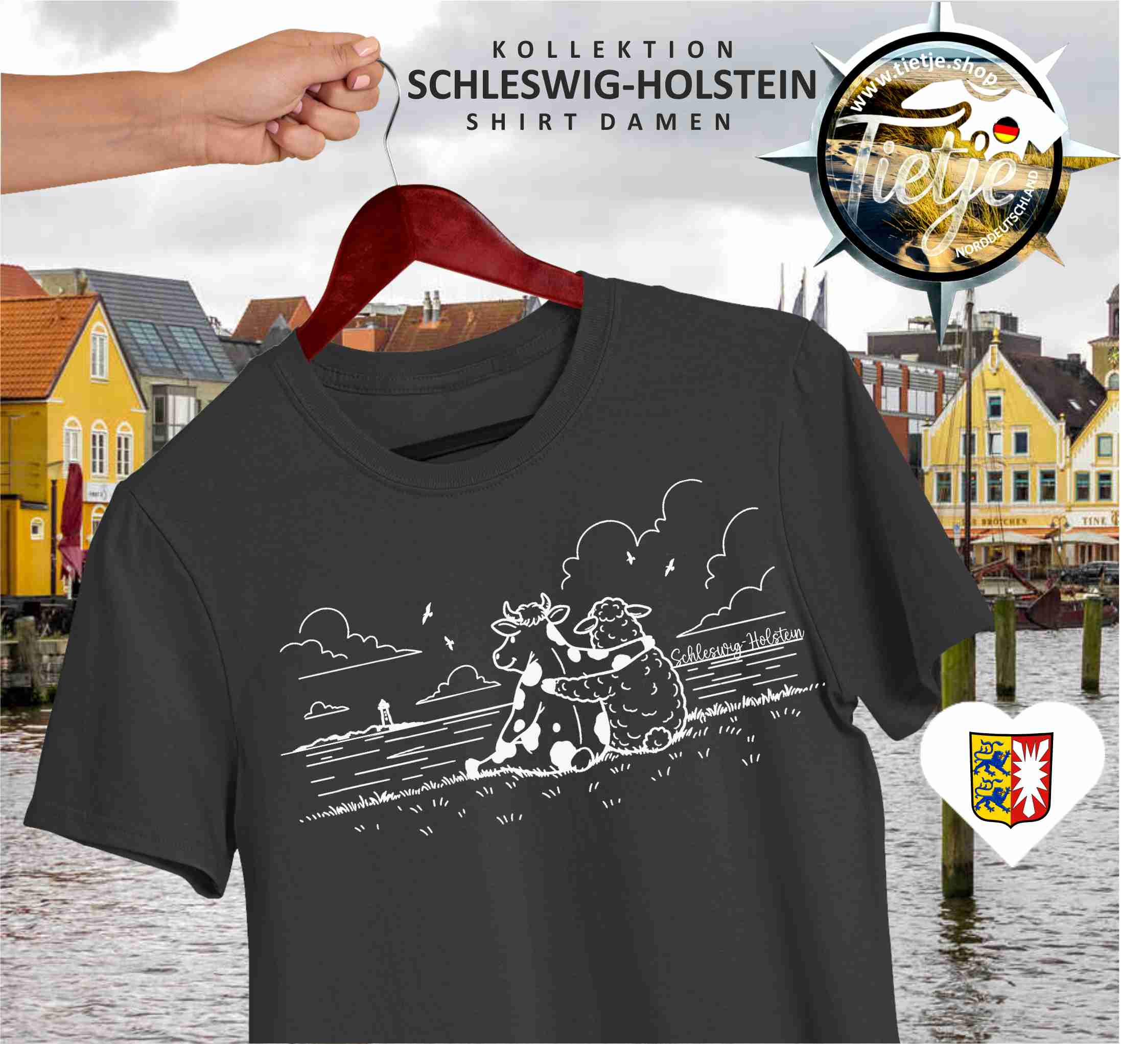SCHLESWIG-HOLSTEIN - HEIMAT  - Herren Shirt