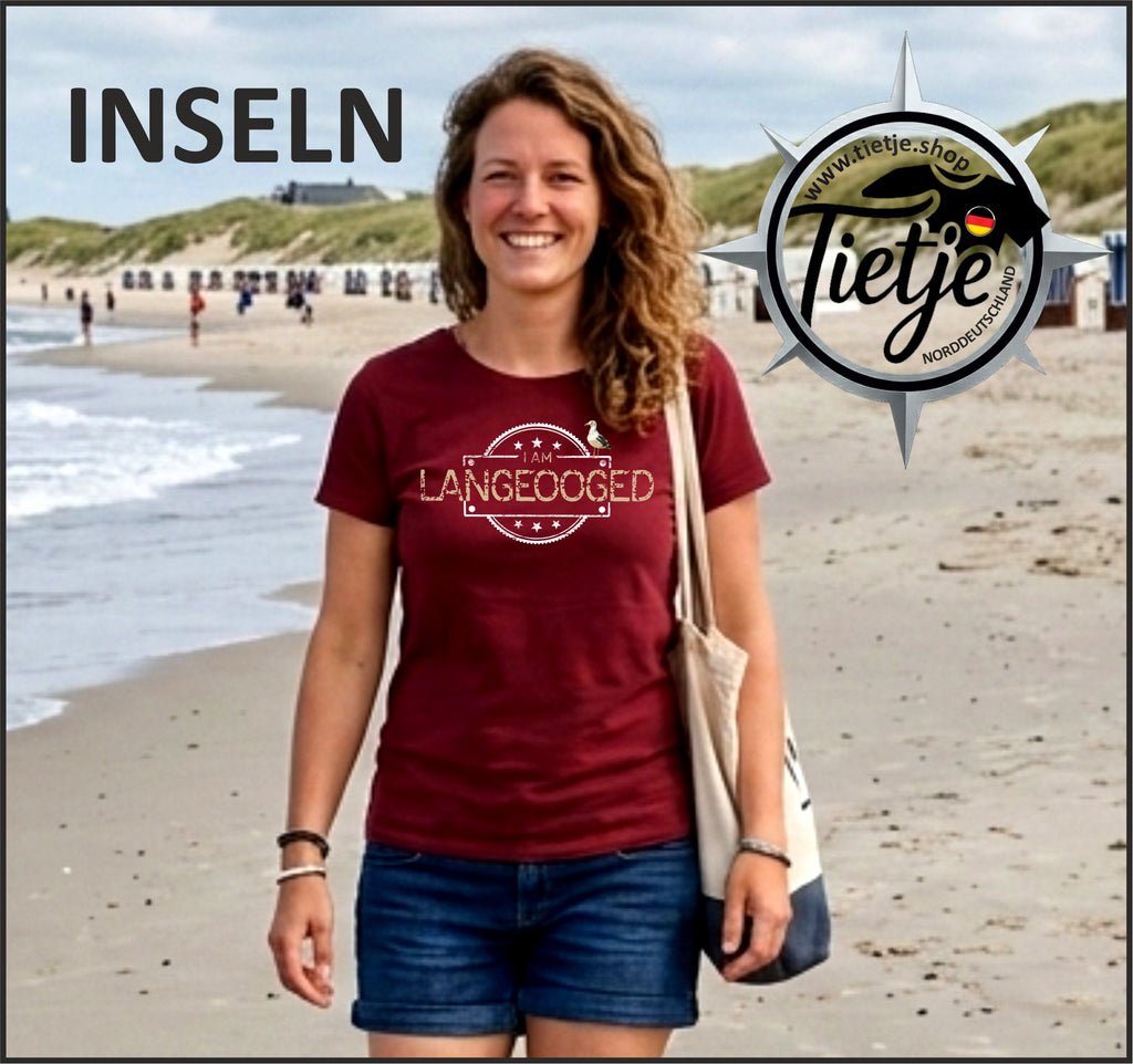 INSELN - LANGEOOGED  - Damen Premiumshirt
