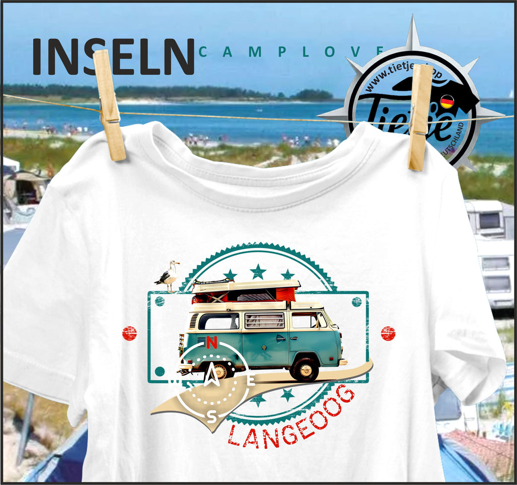 INSELN - LANGEOOG - CAMPLOVE - Herren Shirt