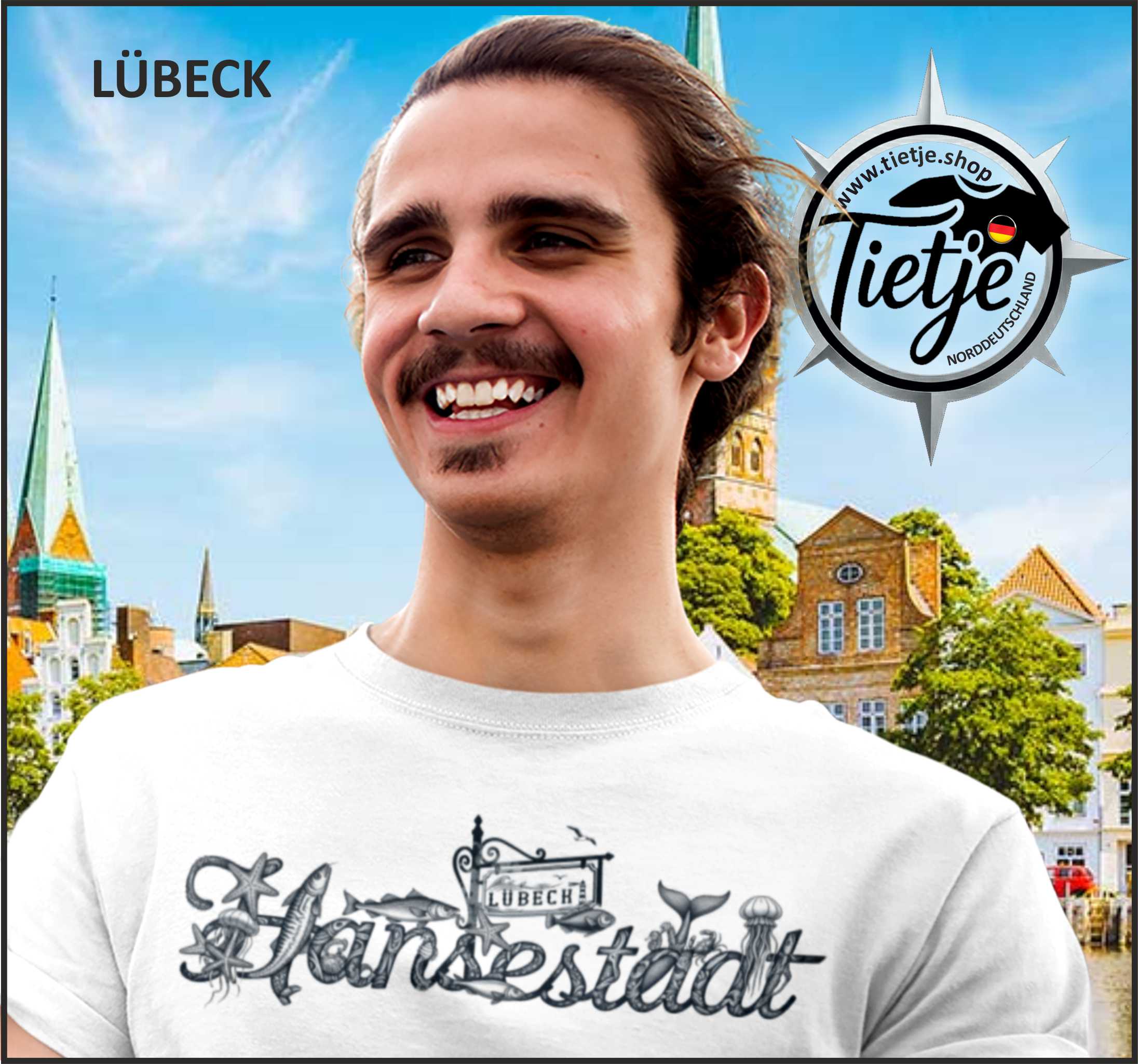 SCHLESWIG-HOLSTEIN - HANSESTADT LÜBECK  - Herren Shirt