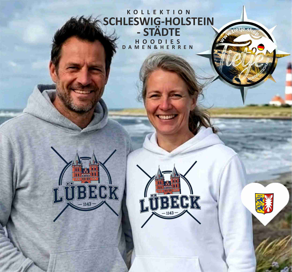SCHLESWIG-HOLSTEIN - Städte - Lübeck  - Unisex Kapuzenpullover Hoodie
