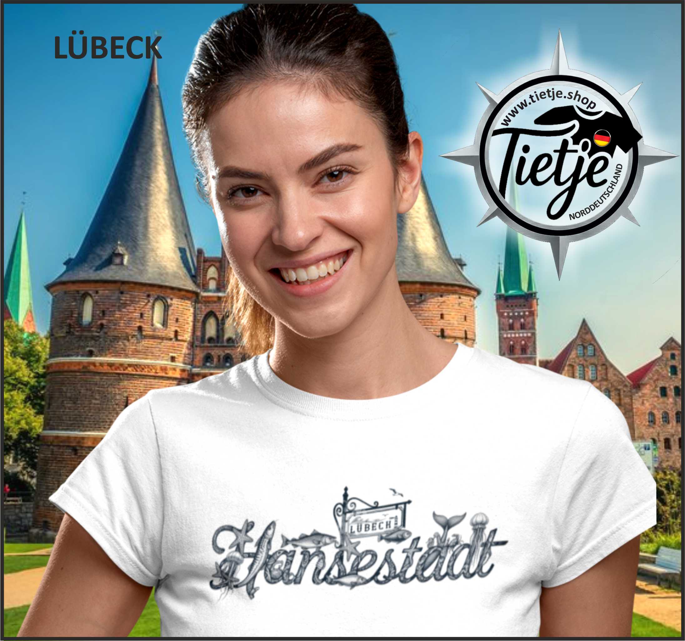 SCHLESWIG-HOLSTEIN - HANSESTADT LÜBECK  - Damen Premiumshirt