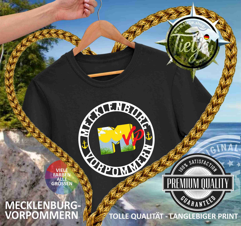 MECKLENBURG-VORPOMMERN - MVP  - Damen Premiumshirt