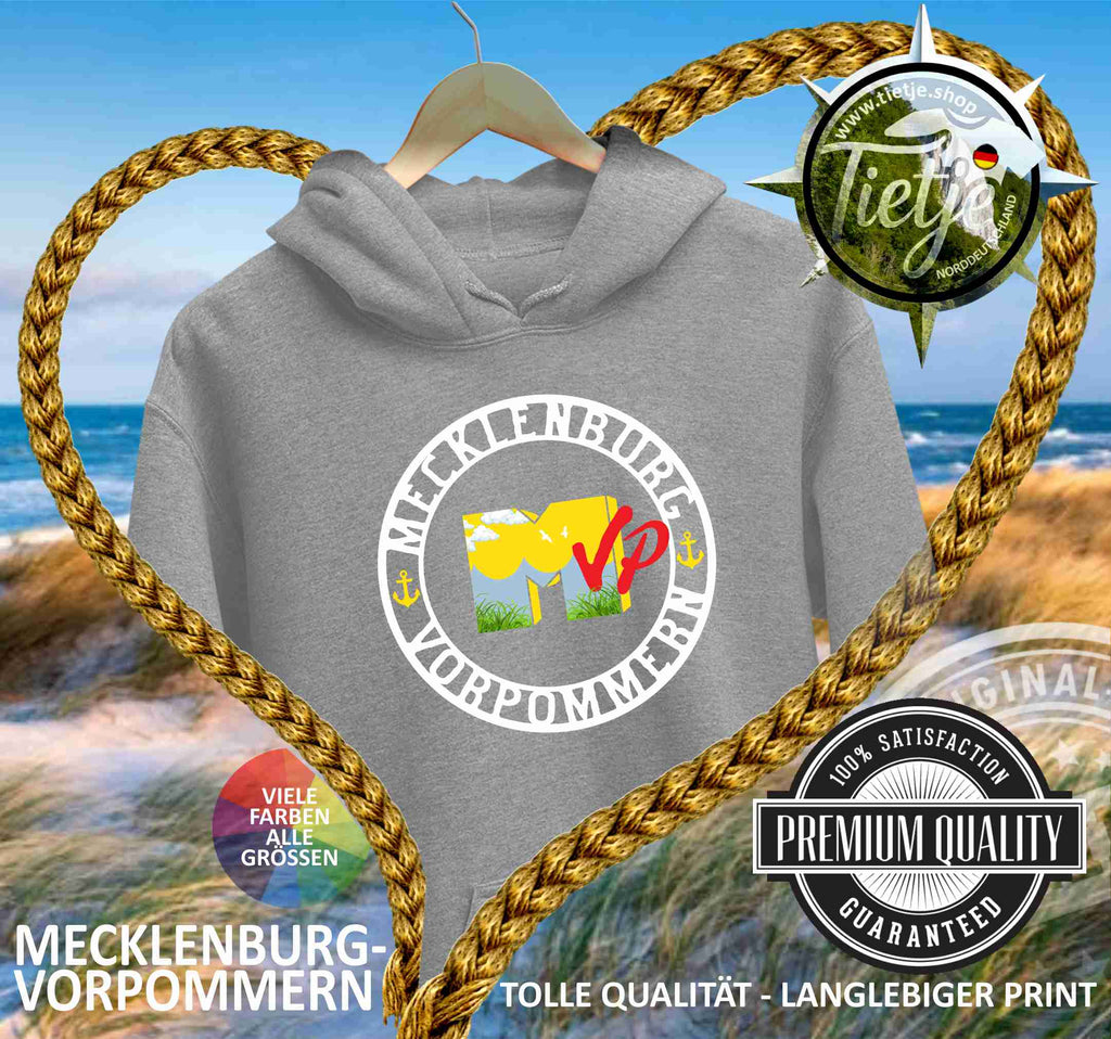 MECKLENBURG-VORPOMMERN - MVP  - Unisex Kapuzenpullover Hoodie