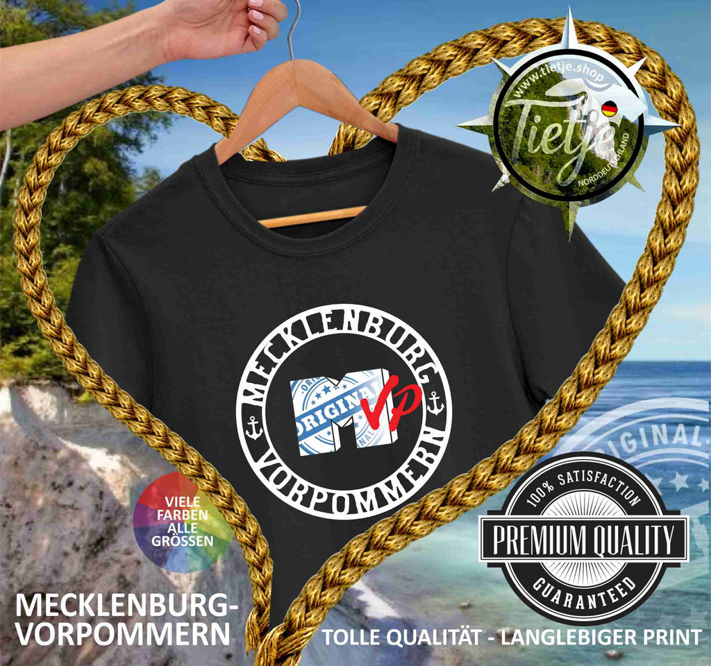 MECKLENBURG-VORPOMMERN - MVP  - Damen Premiumshirt