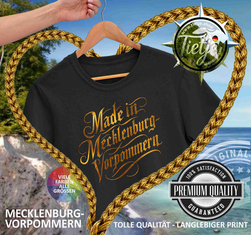 MECKLENBURG-VORPOMMERN - MADE IN MECKLENBURG - VORPOMMERN  - Damen Premiumshirt