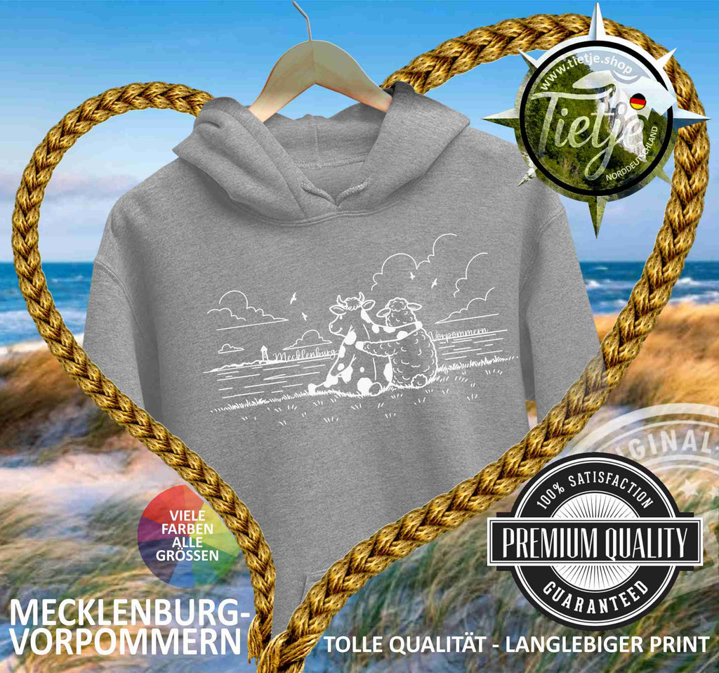 MECKLENBURG-VORPOMMERN - HEIMAT  - Unisex Kapuzenpullover Hoodie