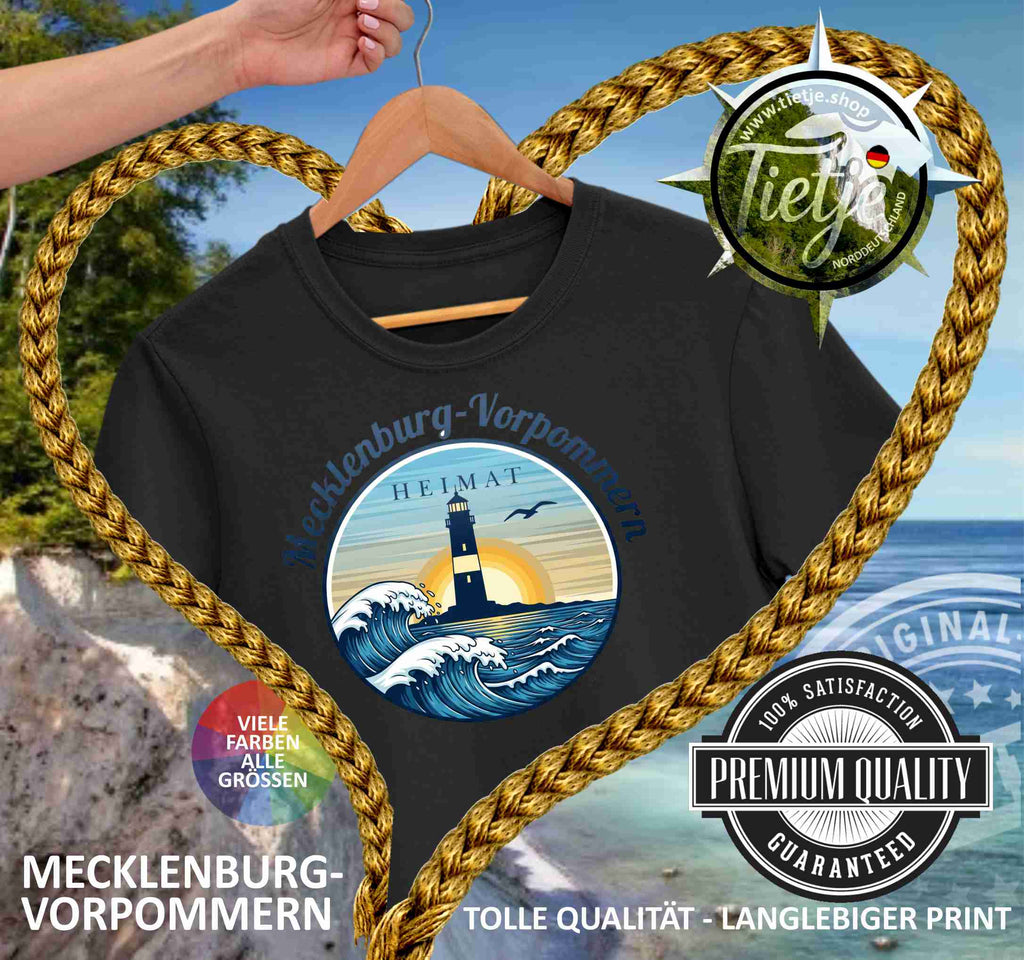 MECKLENBURG-VORPOMMERN - HEIMAT  - Damen Premiumshirt