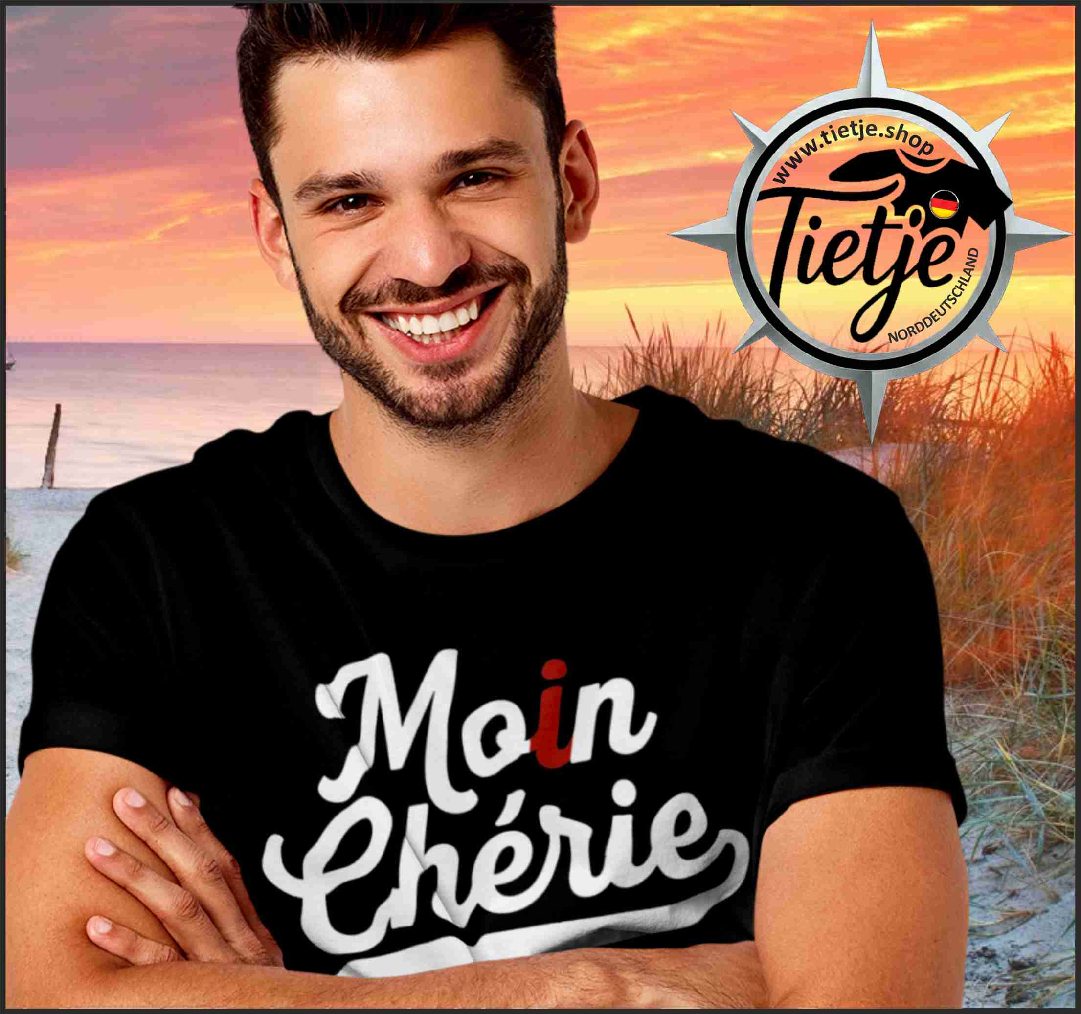 FUN & SUN - MOiN CHÉRIE  - Herren Shirt