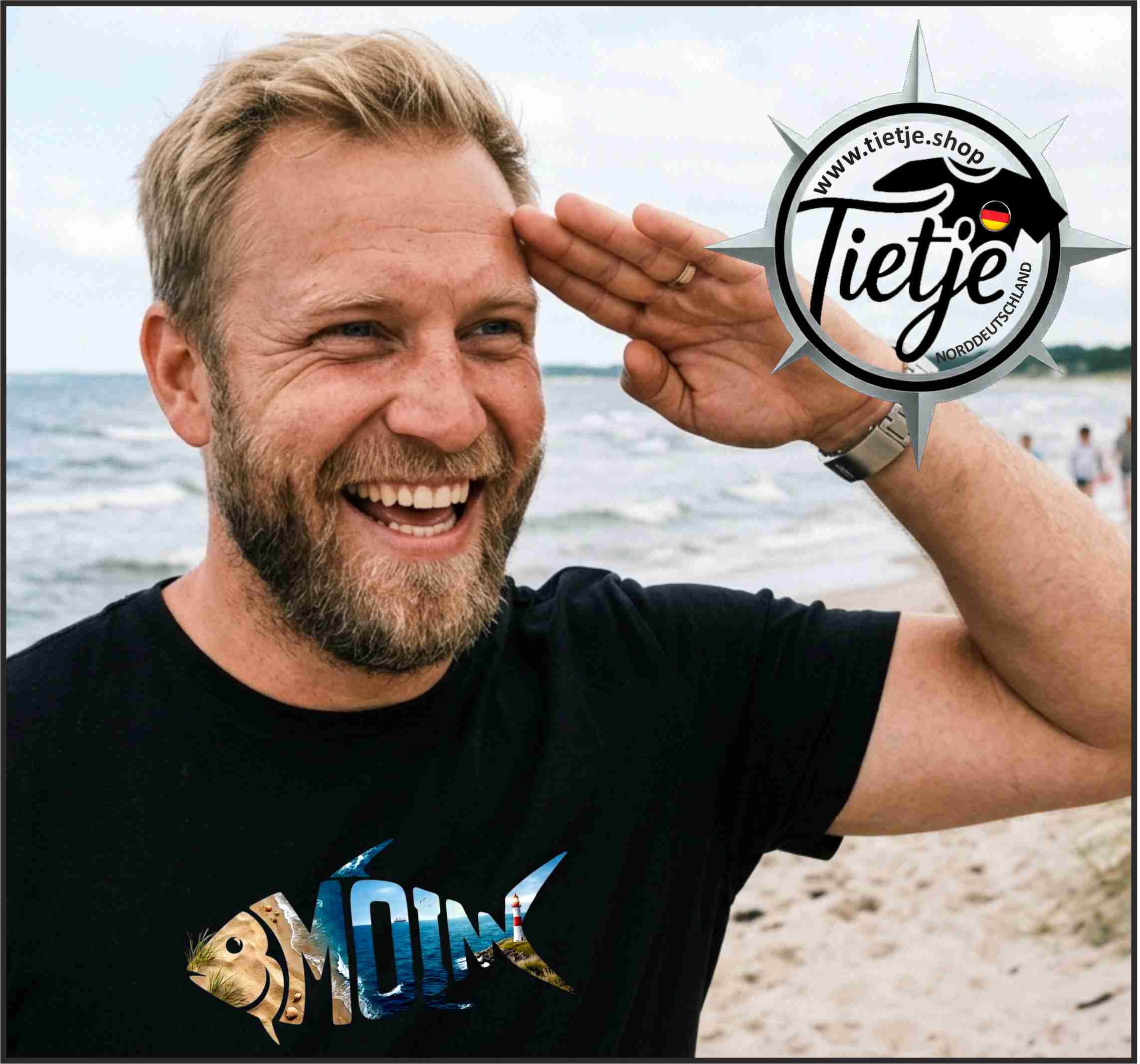 FUN & SUN - MOiN  - Herren Shirt