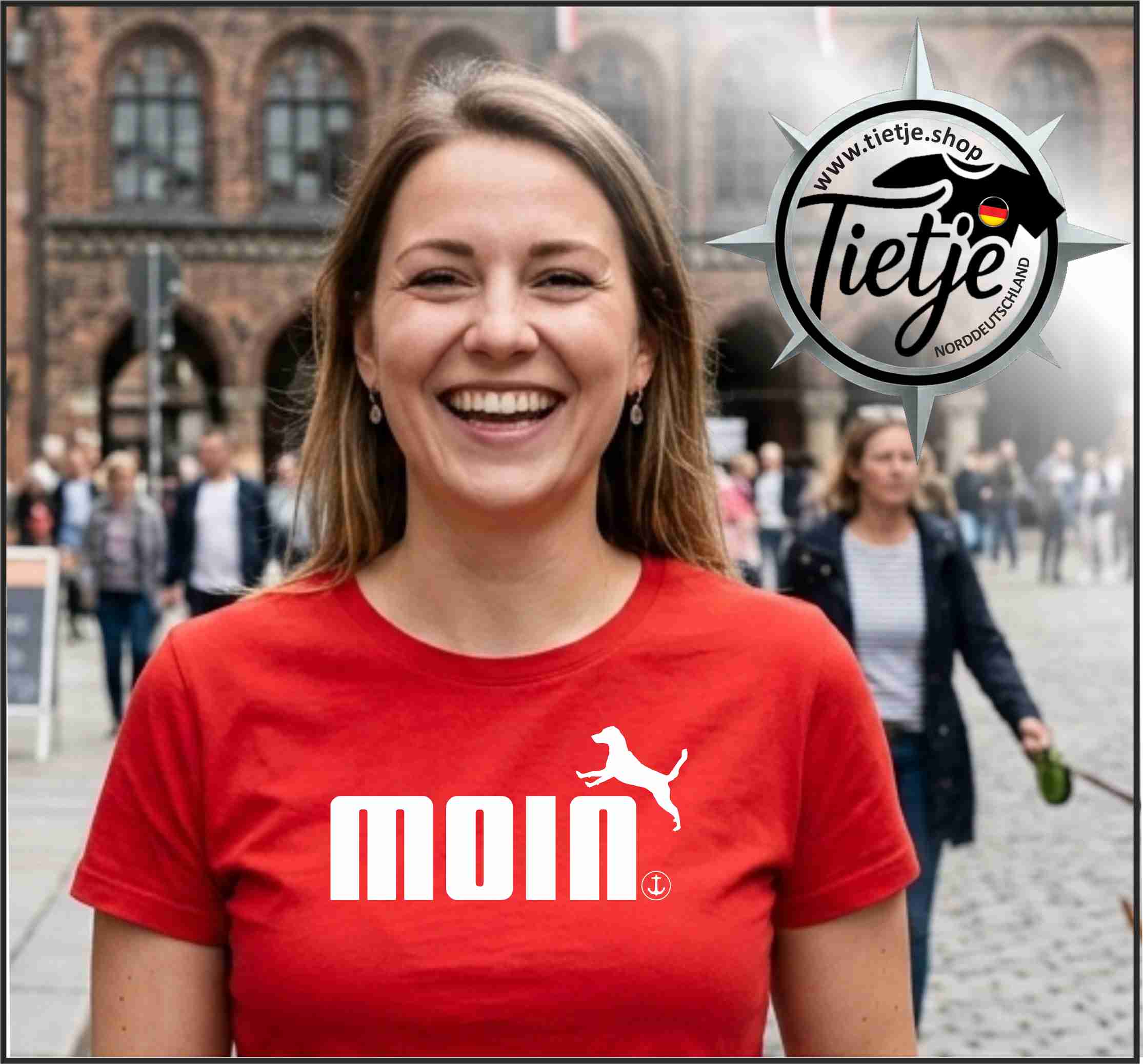 FUN & SUN - MOIN  - Damen Premiumshirt
