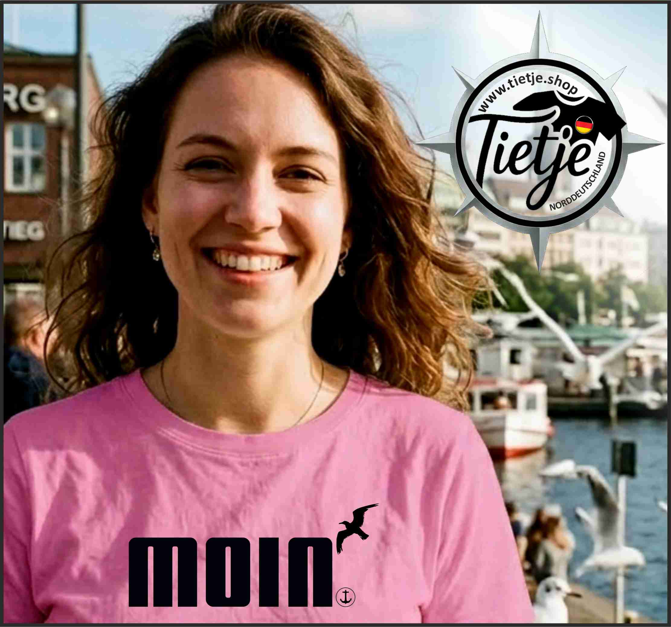 FUN & SUN - MOIN  - Damen Premiumshirt